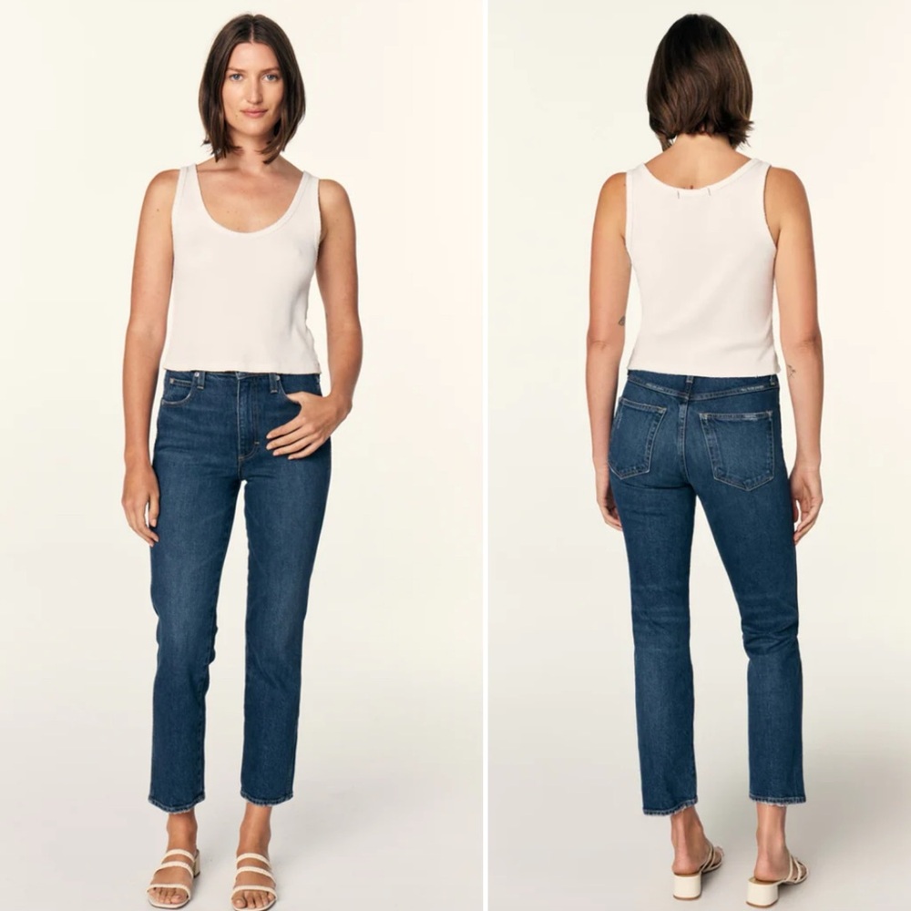 AMO Chloe Crop Jeans in Affection 30
